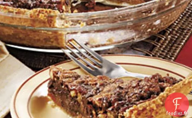 Tarte aux Noix Et aux Pacanes Au Chocolat