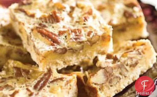 Barres à Biscuits à la Tarte aux Pacanes