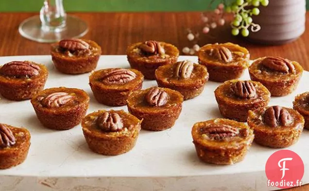 Mini Tartes à la Citrouille aux Pacanes