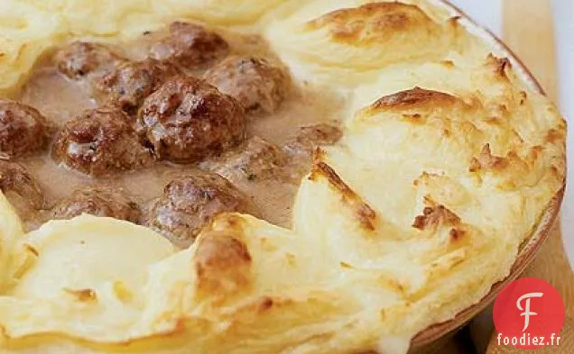 Tarte au Berger aux Boulettes de viande