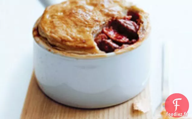 Tartes Au Bœuf, Aux Tomates Et Aux Champignons