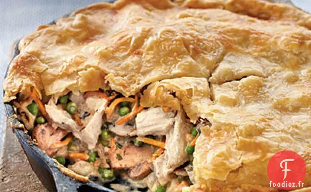 Tarte au Poulet à la Poêle