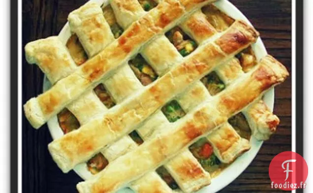 Mini Tarte au Poulet Facile avec Pâte Feuilletée