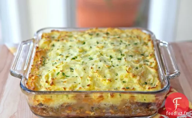 Tarte au Berger Végétarienne