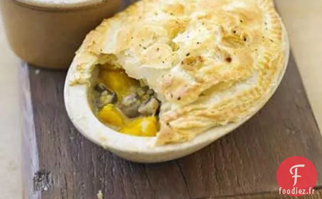 Tartes à la Courge et aux Champignons