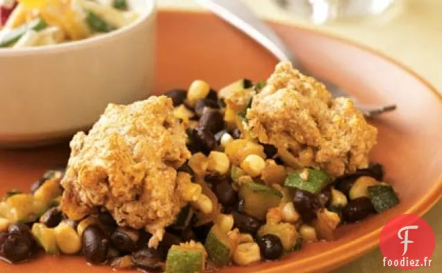 Tarte au Pot de Succotash du Sud-Ouest