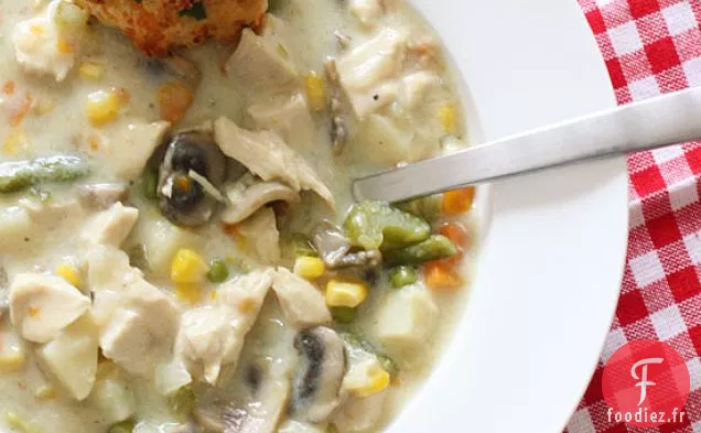 Soupe de Tarte au Poulet