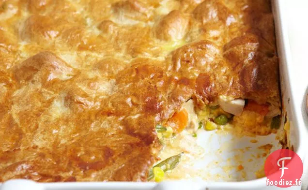 Tarte au Poulet au Fromage