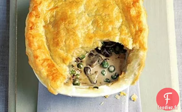 Tartes aux Champignons et à l'Estragon