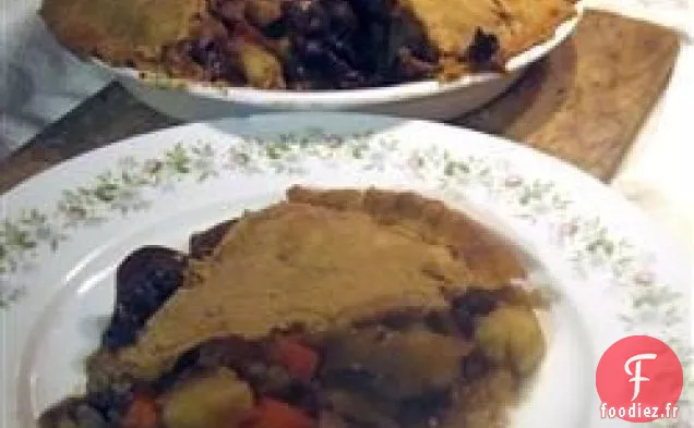 Tarte au Pot Portobello