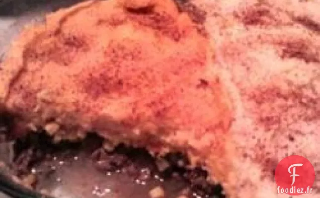 Tarte au Berger à la Patate Douce et à la Dinde