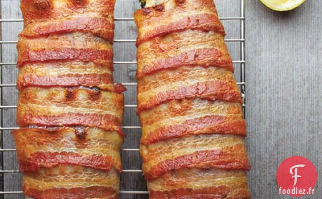 Truite Fumée enveloppée De Bacon À l'Estragon