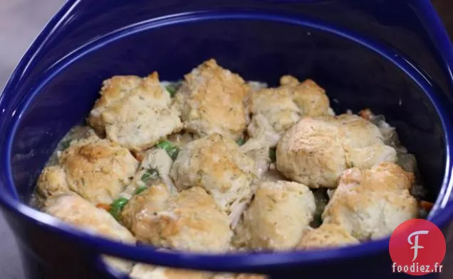 Tarte au Poulet aux Biscuits