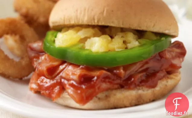 Sandwichs au Jambon Sucré et Fumé