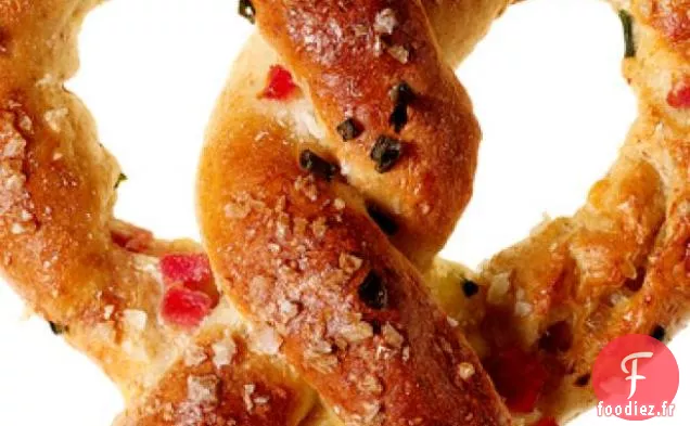 Bretzels au Jambon et à la Suisse