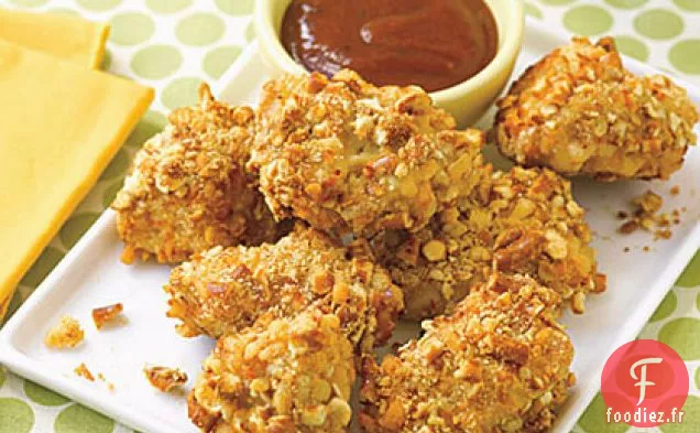 Pépites De Poulet En Croûte De Bretzel