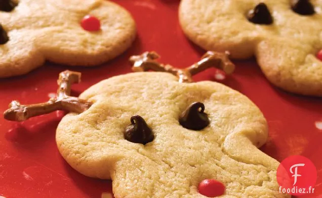 Biscuits au Sucre de Noël de Rudolph