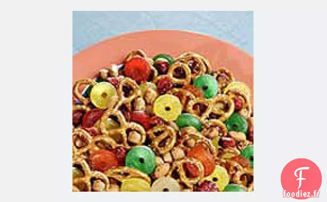 Collation aux Bonbons Gummi, aux Noix et aux Canneberges