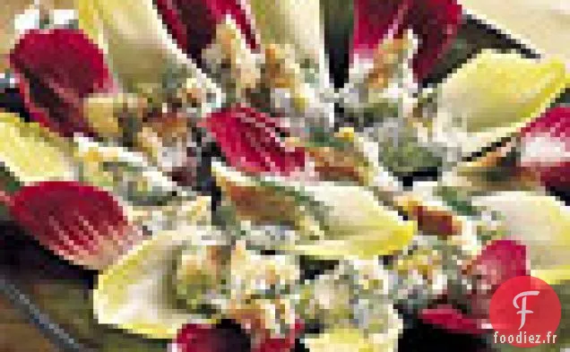 Endive À La Truite Fumée Et Fromage À La Crème Aux Herbes