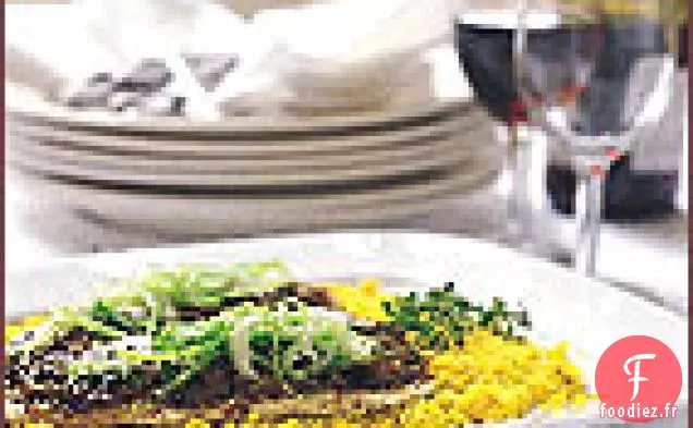 Truite au Four au Pesto de champignons Shiitake