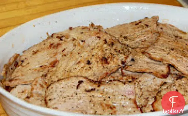 Escalopes De Veau Sauce Aux Câpres Au Citron