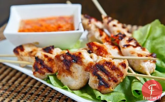 Poulet à la Citronnelle Grillé