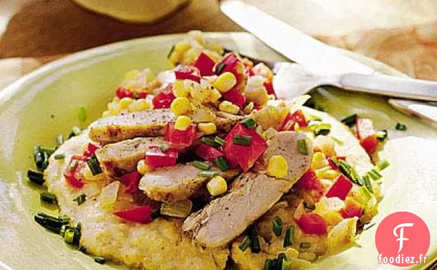 Poulet à la Polenta