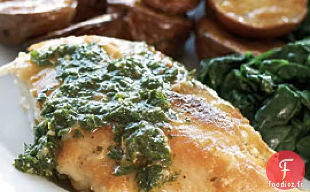 Poitrines De Poulet Sautées À La Gremolata