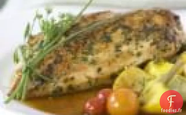 Poulet Aux Herbes Aux Légumes D'Été