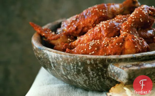 Poulet au Yucatan à la Sauce Sésame Rouge
