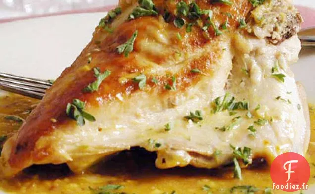 Poulet à la Sauce à l'Ail
