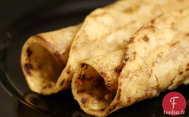 Flautas au Saumon Fumé