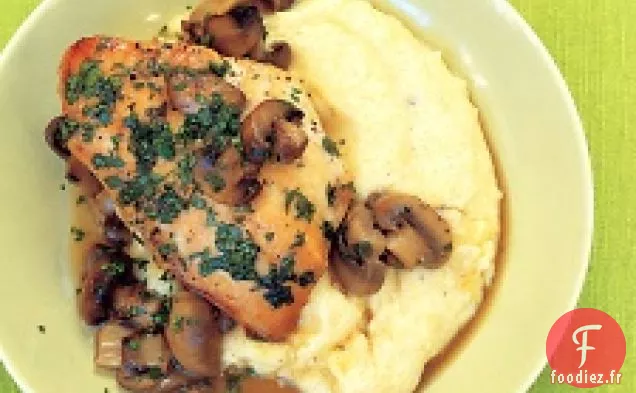 Poulet Braisé Aux Champignons
