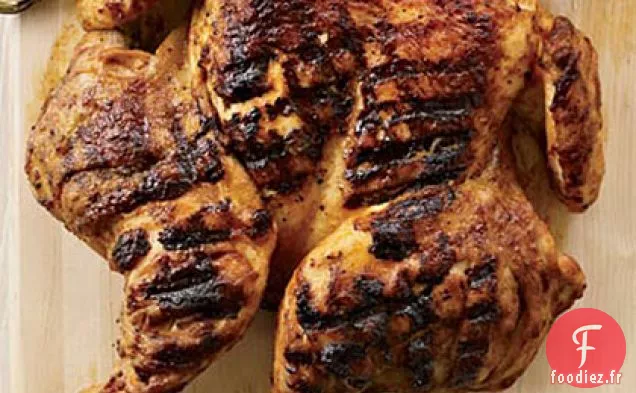 Poulet Au Curry Rouge Grillé