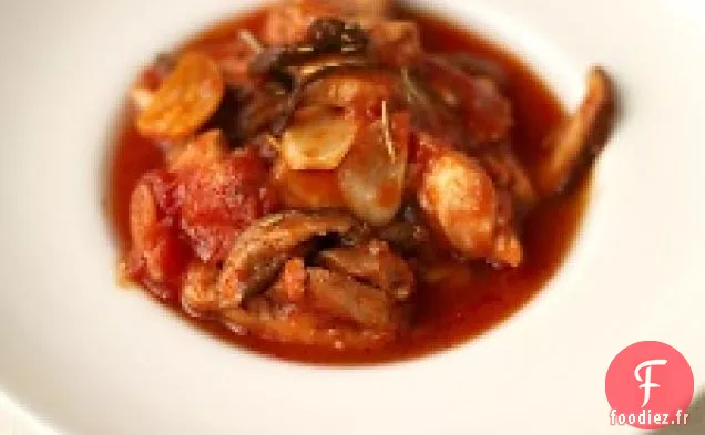 Poulet façon Chasseur