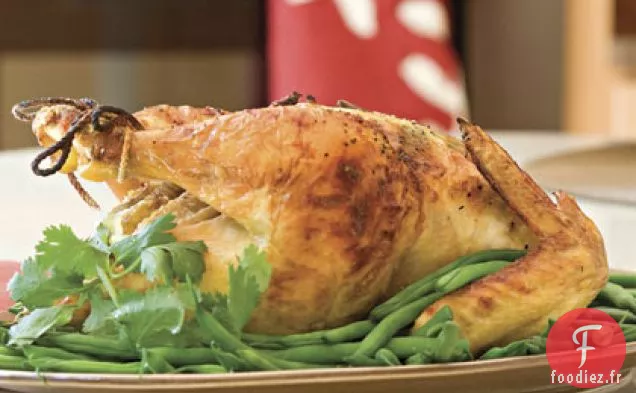 Poulet Cuit au Four Salé