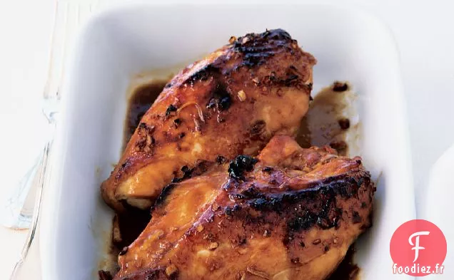 Poulet à l'Orange à l'Asiatique