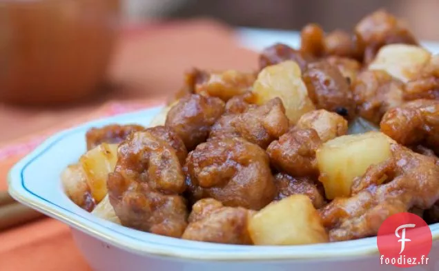 Poulet Aigre-Doux (ou Porc)