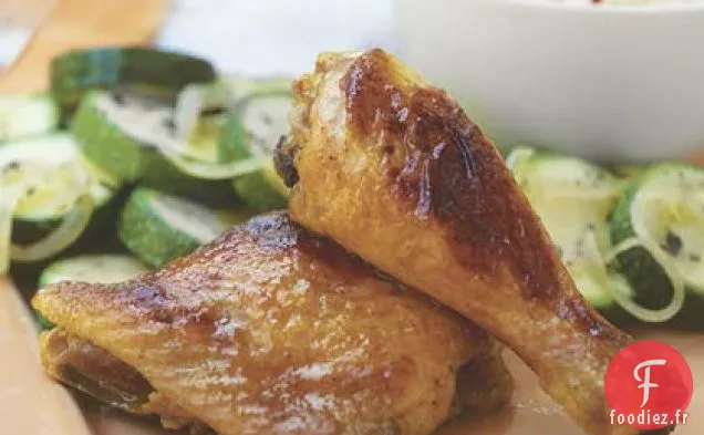 Poulet Glacé au Curry au Four