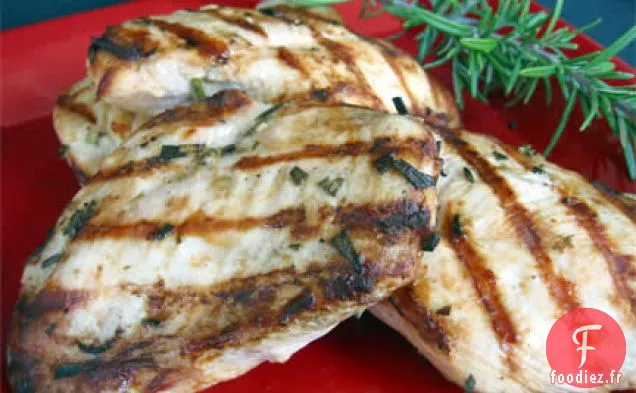 Poulet Mariné aux Herbes Citronnées