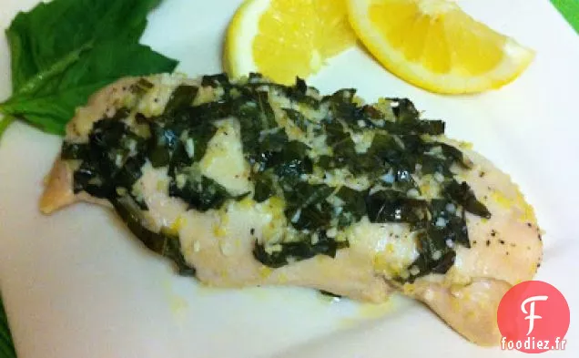 Poulet au Citron Et Basilic