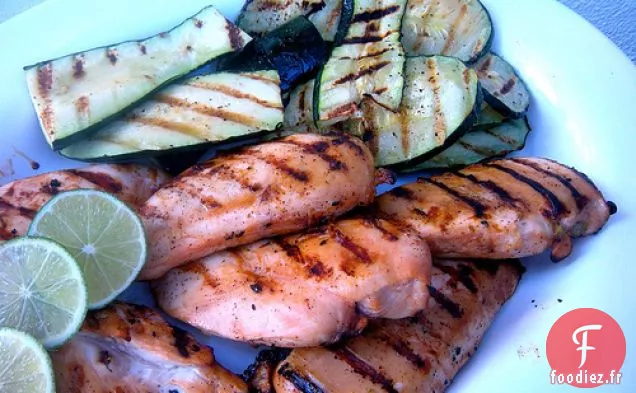 Poulet à la Tequila et au Citron Vert