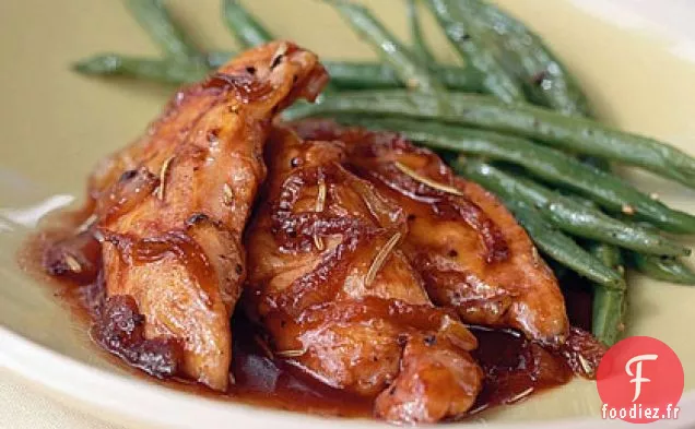 Poulet à l'Oignon Caramélisé