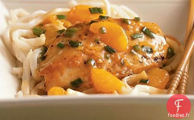Poulet à l'Orange Et à la Mandarine