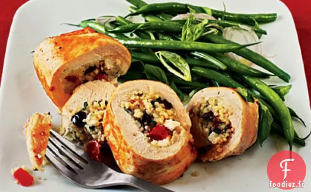 Couscous - Poulet Farci