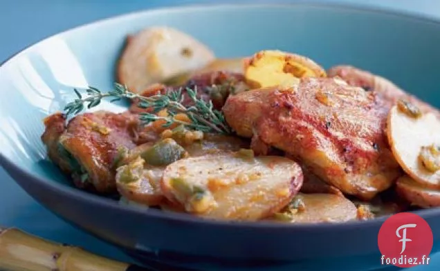 Poulet au Paprika et Pommes de terre