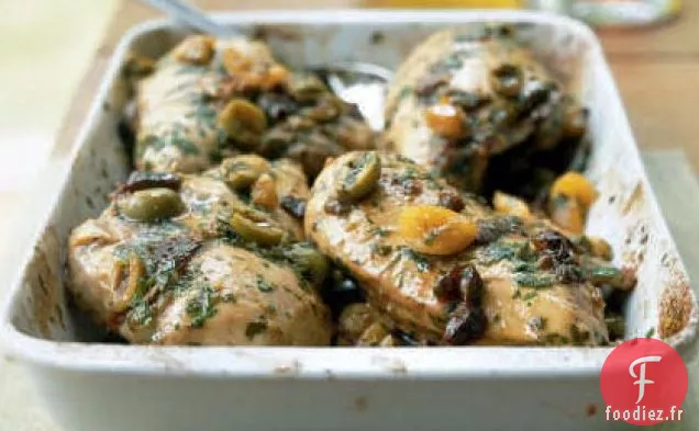 Poulet aux Fruits et Olives
