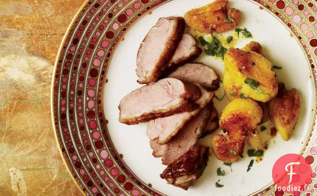 Magrets De Canard En Croûte De Coriandre