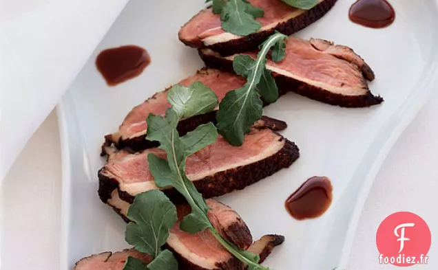 Canard Glacé à la sauce Zinfandel