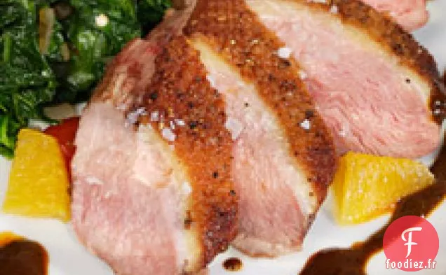 Magrets De Canard Avec Glaçage Au Dulce De Leche Au Chili Ancho